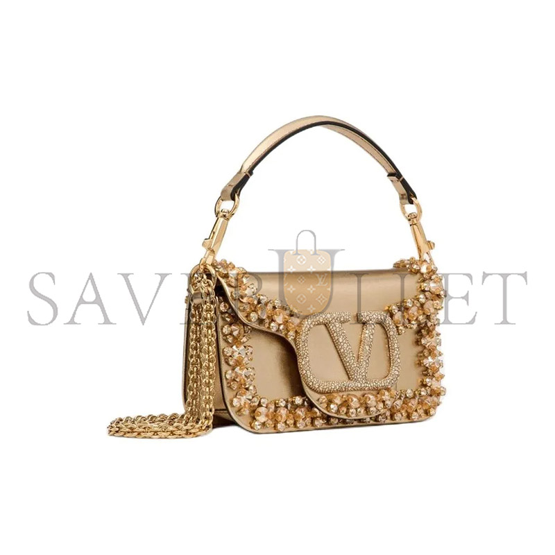 VALENTINO SMALL VALENTINO GARAVANI LOCÒ SHOULDER BAG 5W2B0N86LDPZFA (20*11*5cm)